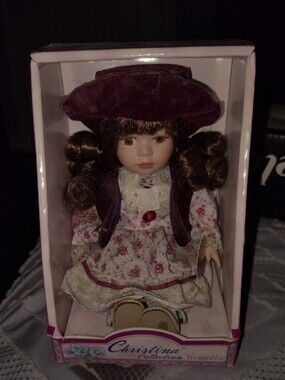 NWT timeless treasures christina collection porcelain doll